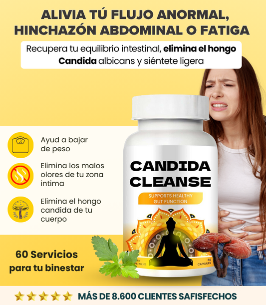 Candida Cleanse® - Apoyo para el Intestino y el Colon