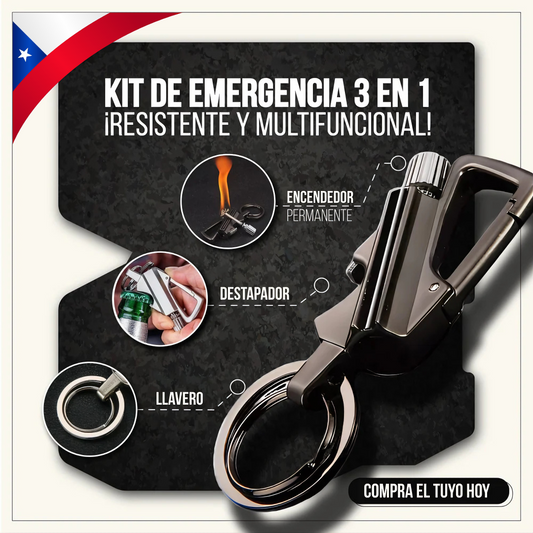 Encendedor Vulcano Todo Terreno 3 en 1