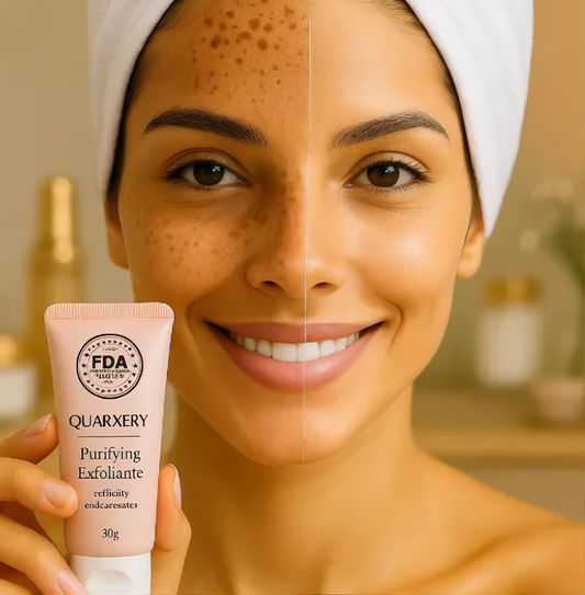Exfoliante QUARXERY™ | Elimina manchas, puntos negros | Todo tipo de piel